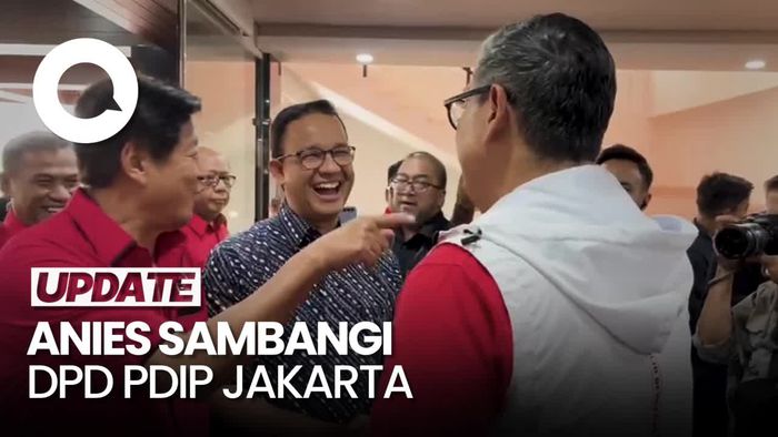 Anies Baswedan Sambangi di DPD PDIP Jakarta, Bahas Apa?