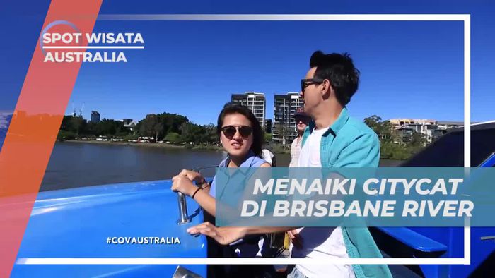 Citycat, Kendaraan Khusus Untuk Menyusuri Sungai Brisbane Australia
