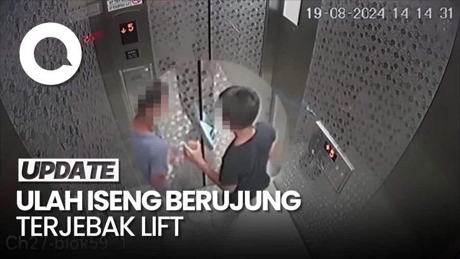Bocah Terjebak 9 Jam Setelah Iseng Ganjal Pintu Lift Pakai Sepatu