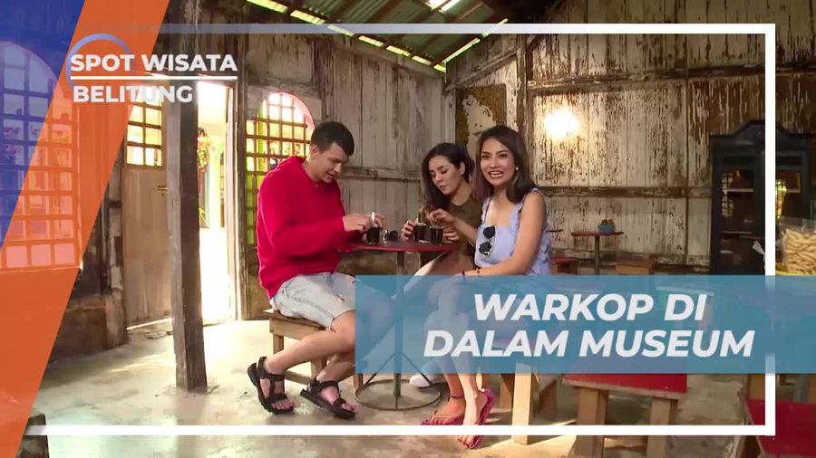 Singgah Sejenak ke Warung Kopi di Area Museum Kata Belitung