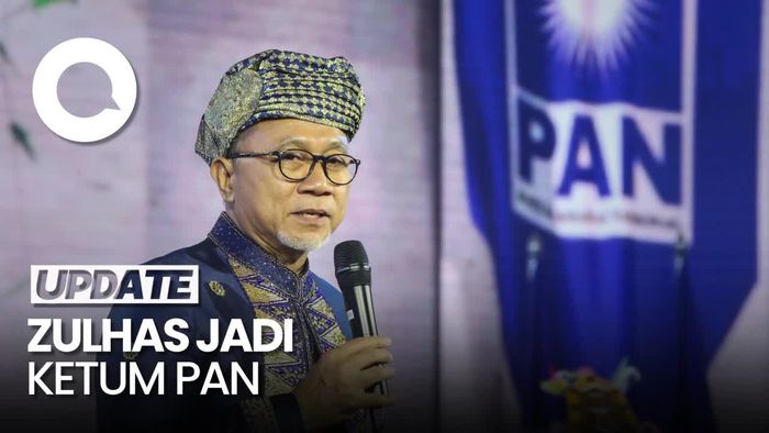 Zulkifli Hasan Resmi Jadi Ketum PAN 2024-2029