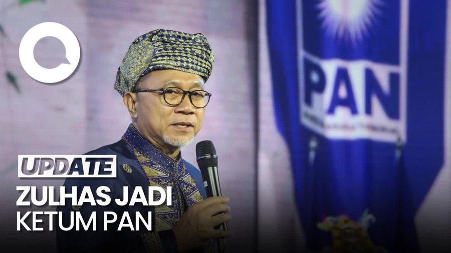 Zulkifli Hasan Resmi Jadi Ketum PAN 2024-2029