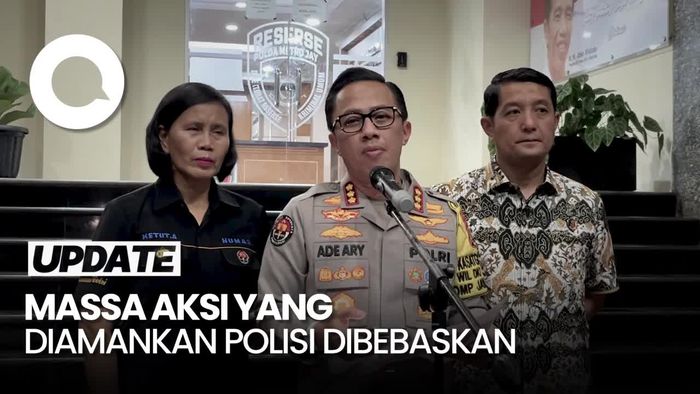 Polisi Tetapkan 19 Massa Aksi di DPR Jadi Tersangka, Tapi Tak Ditahan