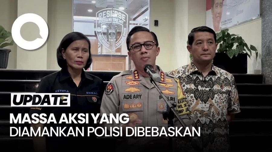 Polisi Tetapkan 19 Massa Aksi di DPR Jadi Tersangka, Tapi Tak Ditahan
