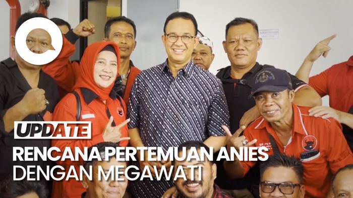 Anies Bicara Rencana Sowan dengan Megawati: Kita Mengalir Saja