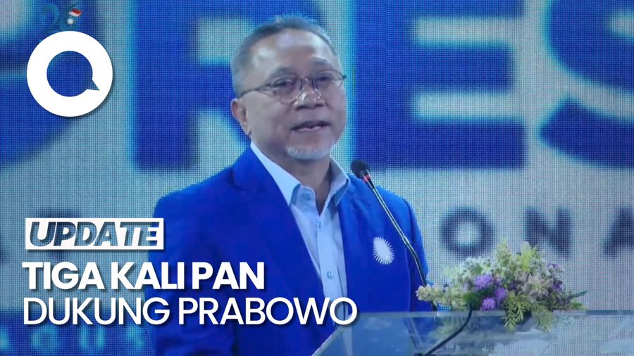 Zulhas: PAN Selalu Dukung Prabowo Tanpa Pindah ke Lain Hati