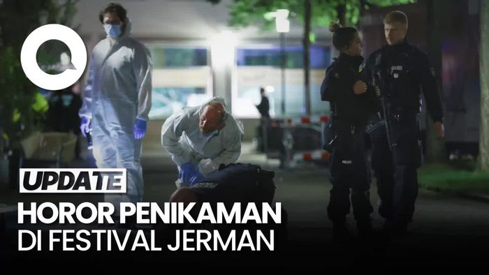Horor! Penikaman Massal di Festival Jerman, 3 Orang Tewas-4 Luka Parah