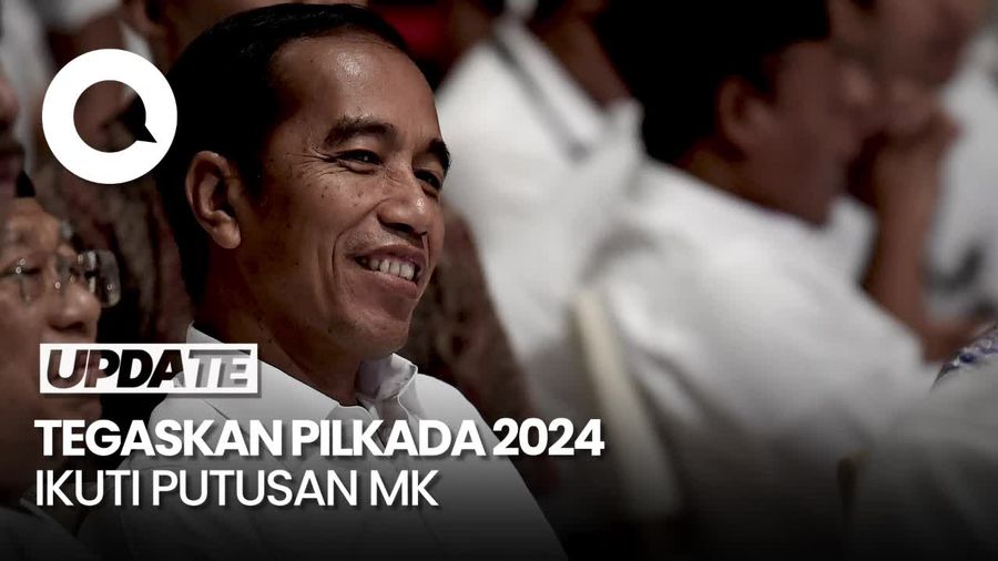 Pengesahan RUU Pilkada Dibatalkan, Jokowi Tegaskan Ikuti Putusan MK