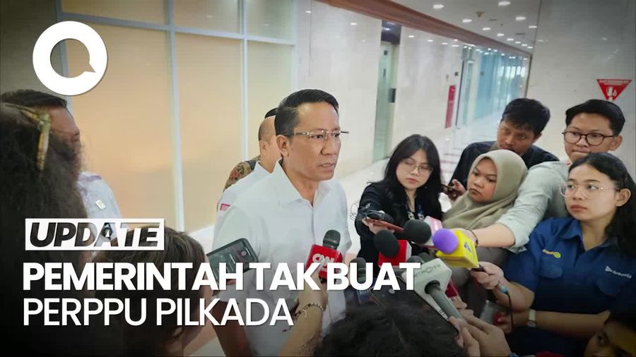 Penegasan Menkumham Tak Akan Buat Perppu Pilkada, Minta Jangan Dramatisasi