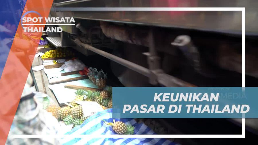 Butuh Kewaspadaan Tinggi Saat Berkunjung ke Pasar Rel Kereta Thailand