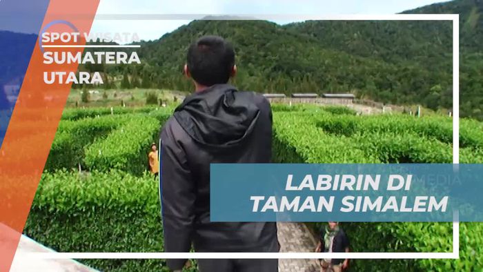 Mencoba Menyusuri Labirin di Taman Simalem Sumatera Utara