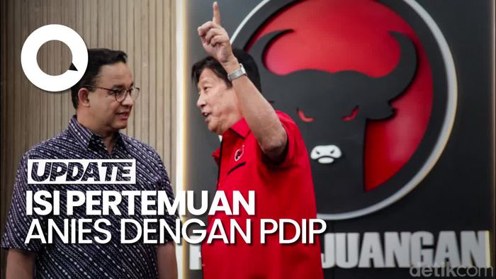 Anies Ungkap Isi Pembicaraan dengan DPD PDIP Jakarta