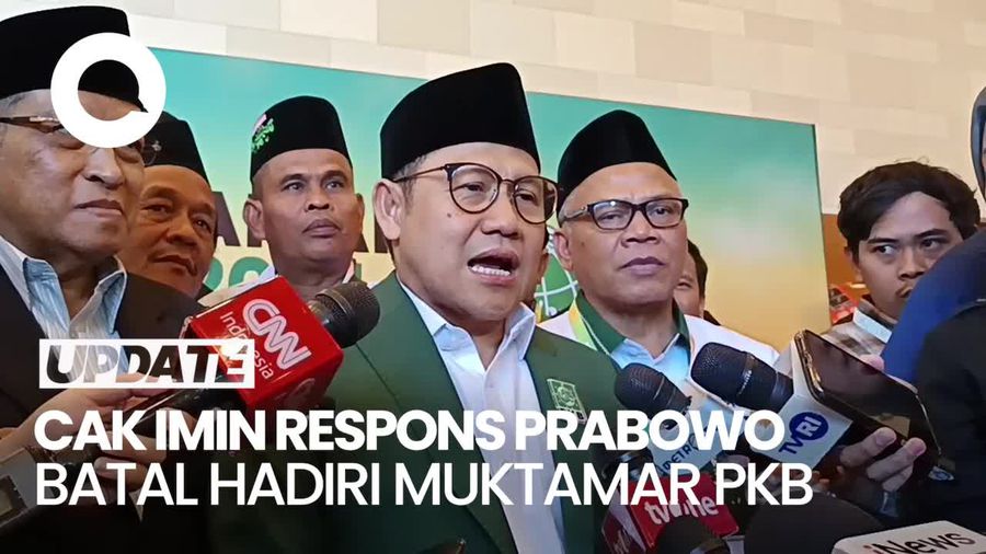 Cak Imin soal Prabowo Tak Hadiri Muktamar PKB: Masuk Angin