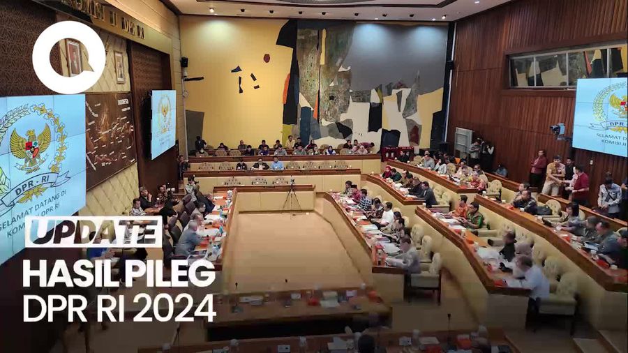 KPU Tetapkan Hasil Pileg DPR RI 2024: PDIP Raih 110 Kursi