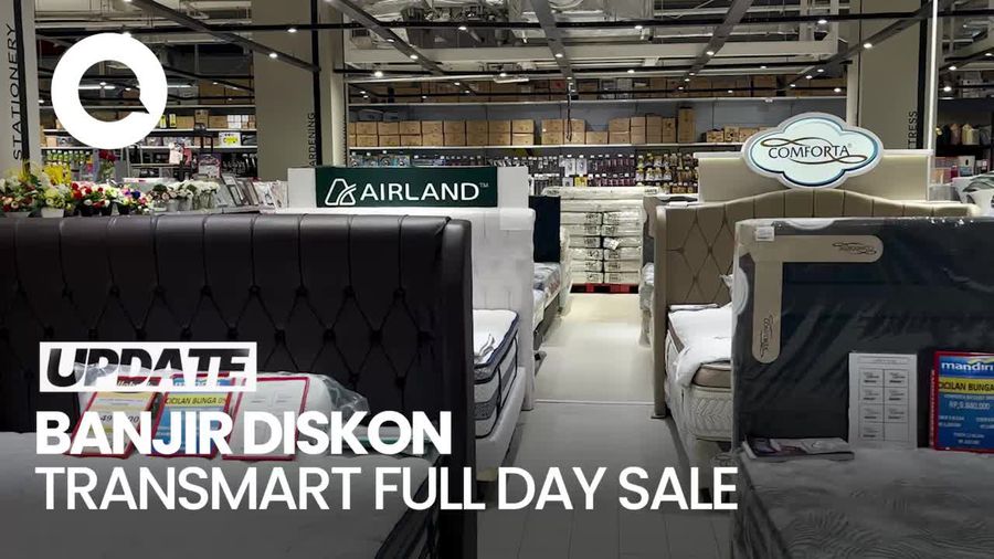 Murah Meriah! Kasur di Transmart Full Day Sale Mulai Rp 1 Jutaan
