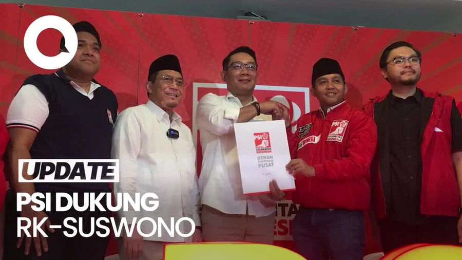 PSI Resmi Beri SK Rekomendasi RK-Suswono di Pilgub Jakarta