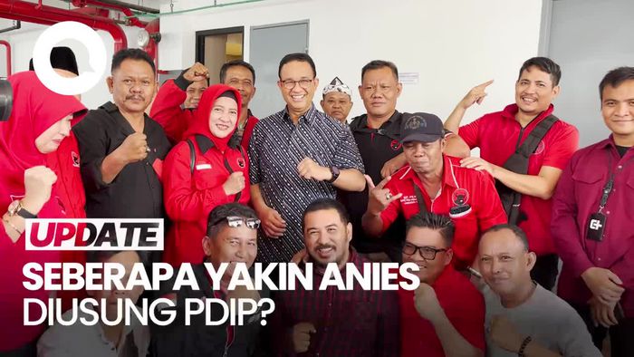 Jawaban Anies Kala Ditanya Seberapa Pede Akan Diusung PDIP