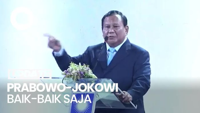 Prabowo Sindir Penyebar Isu Retaknya Hubungan dengan Jokowi