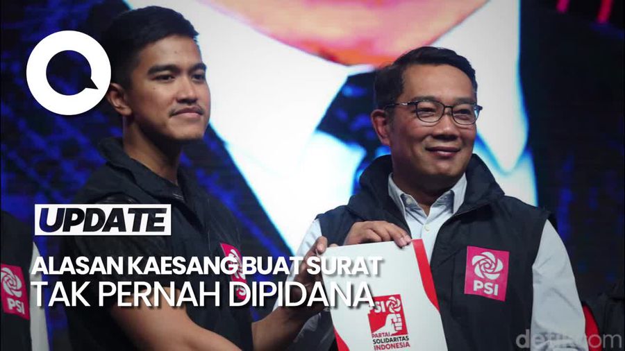 PSI Akui Kaesang Buat Surat Tak Pernah Dipidana untuk Maju di Jateng