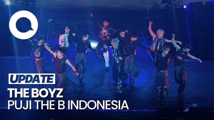 Konser THE BOYZ Kuras Energi The B Indonesia