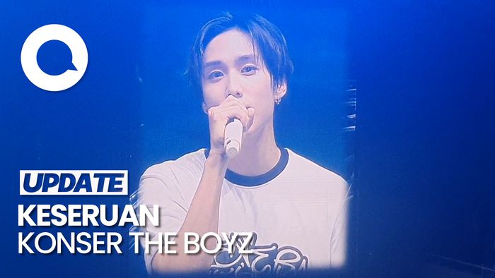 Momen Jacob THE BOYZ Nyanyikan Lagu Sialan Juicy Luicy di ZENERATION II