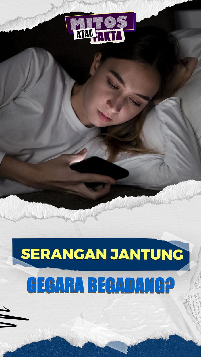 Mitos atau Fakta: Begadang Berisiko Kena Serangan Jantung