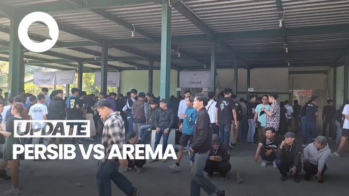 Antusiasme Bobotoh Jelang Laga Persib Vs Arema