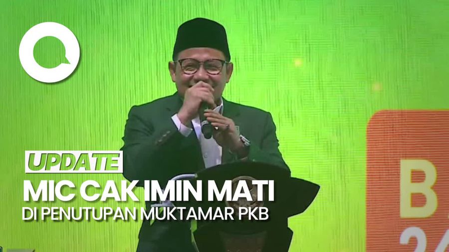 Momen Mic Cak Imin Mati di Muktamar PKB: Kaya Pengajian Ranting Ae Rek