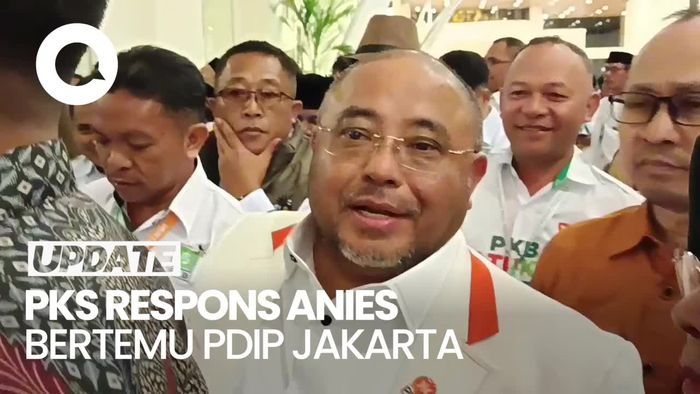 Anies Bertemu PDIP, PKS: Semoga Terpilih yang Terbaik untuk Jakarta