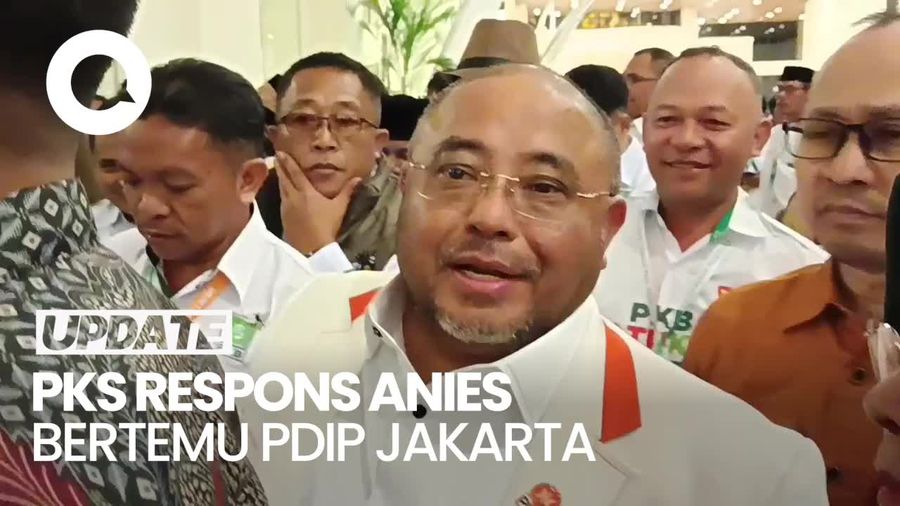 Anies Bertemu PDIP, PKS: Semoga Terpilih yang Terbaik untuk Jakarta