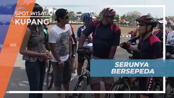Bersepeda Seru Keliling Kota Kupang