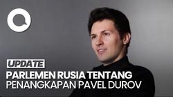 Parlemen Rusia: Pendiri Telegram Pavel Durov Adalah Tahanan Politik