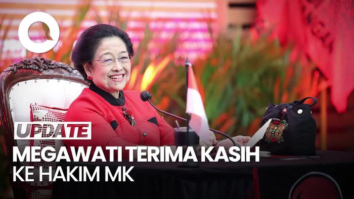 Megawati: Beribu Terima Kasih ke Hakim MK Masih Punya Nurani
