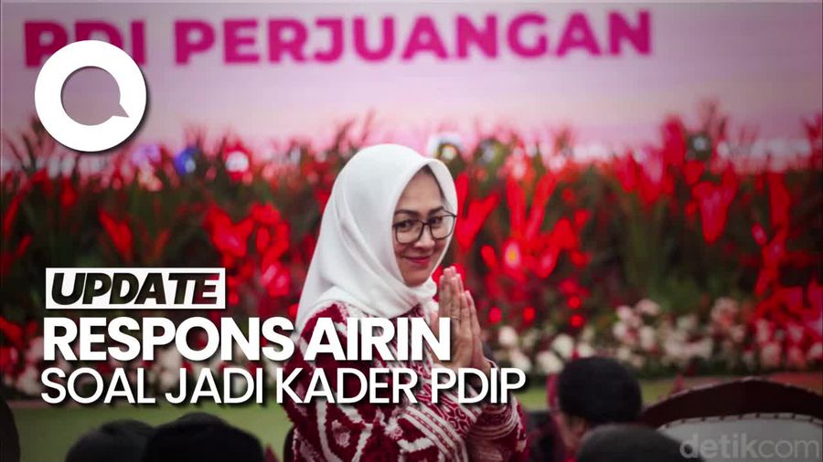 Respons Airin soal Gabung PDIP Seusai Diusung di Pilgub Banten