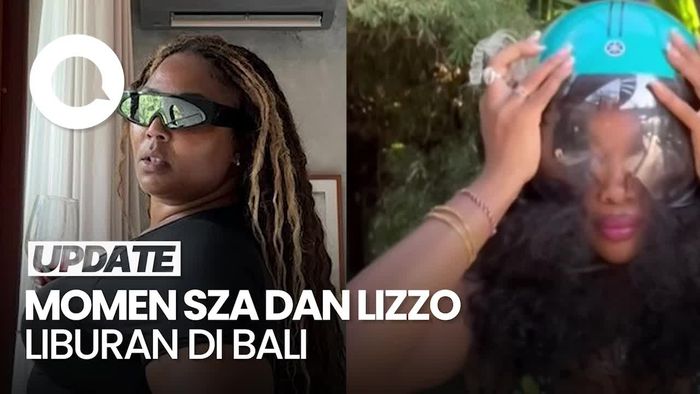 SZA dan Lizzo Asyik Liburan di Bali