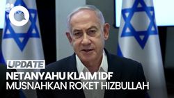 Netanyahu Klaim Militer Israel Musnahkan Ribuan Roket Hizbullah