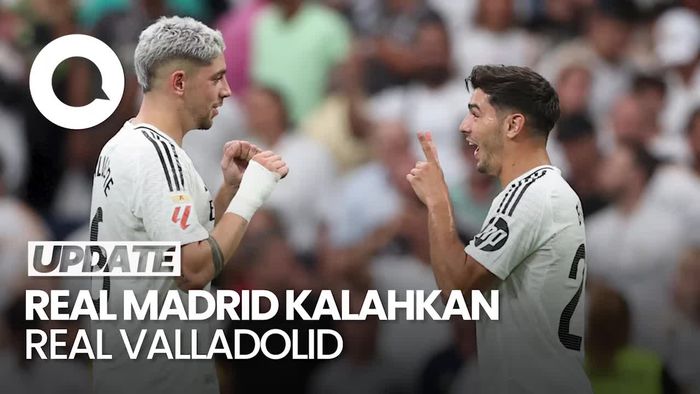 Endrick Bikin Gol Debut, Madrid Libas Valladolid 3-0