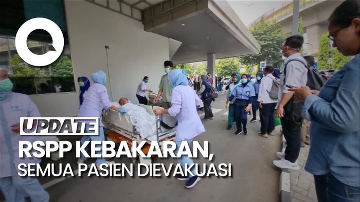RSPP Kebakaran, Dirut Pastikan Semua Pasien Berhasil Dievakuasi