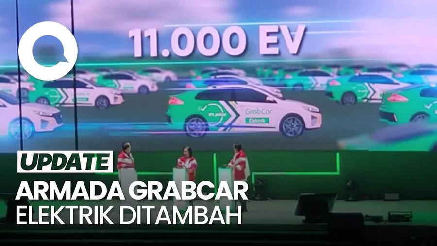 Grab Indonesia Tambah Armada 1.000 Mobil Listrik