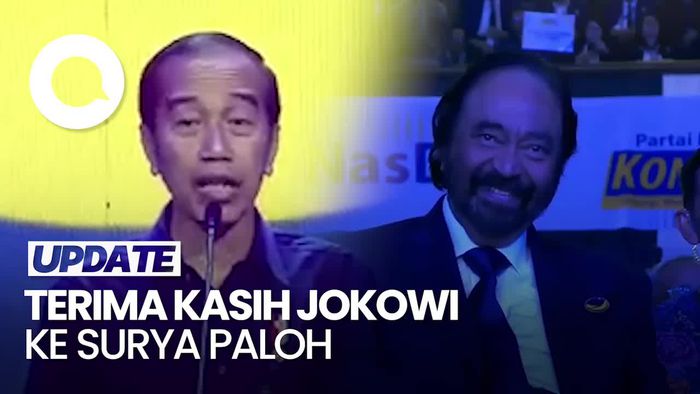 Jokowi Terima Kasih 10 Tahun Didukung NasDem: Walau 2024 Sempat Beda Jalan