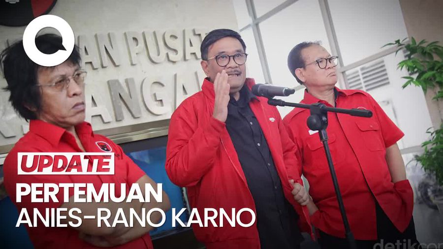 PDIP Benarkan Anies-Rano Karno Sempat Bertemu: Bicara Jakarta ke Depan