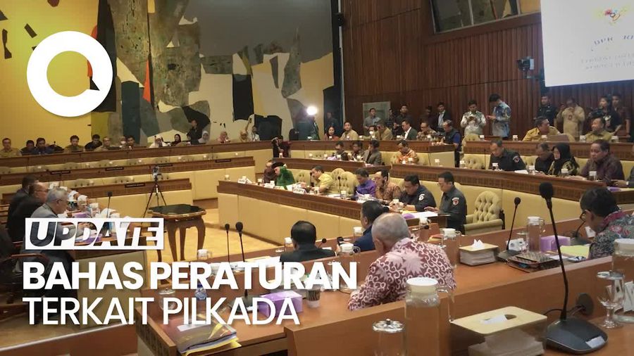 Komisi II DPR Rapat dengan KPU-Bawaslu Bahas Rancangan PKPU dan Perbawaslu