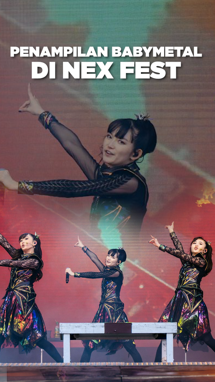 Aksi BABYMETAL di Panggung Nex Fest 2024