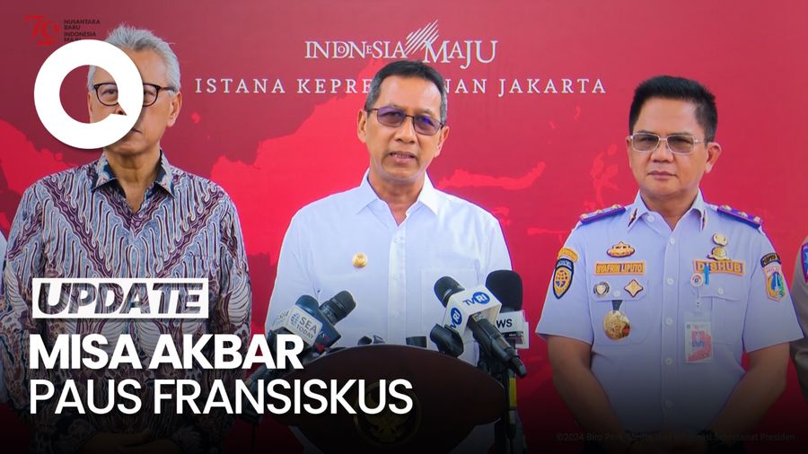 Misa Akbar Paus Fransiskus Digelar 5 September di GBK, Warga Diimbau WFH