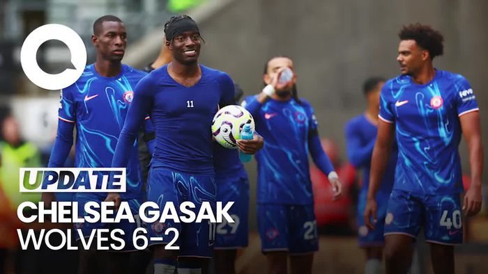 Drama 8 Gol Wolves Vs Chelsea: Madueke Hat-trick, Felix Sumbang 1 Gol