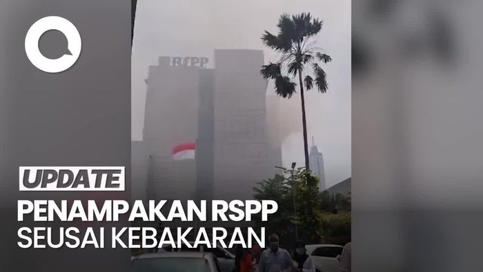 Penampakan RSPP Setelah Kebakaran