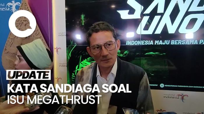 Sandiaga Minta Masyarakat Tak Panik dengan Isu Megathrust