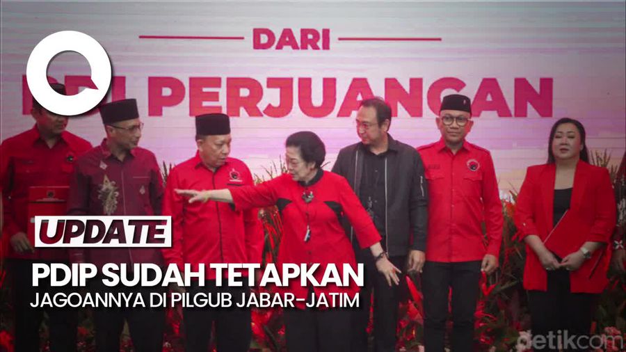 PDIP Bakal Langsung Daftarkan Jagoannya di Pilgub Jabar-Jatim ke KPUD