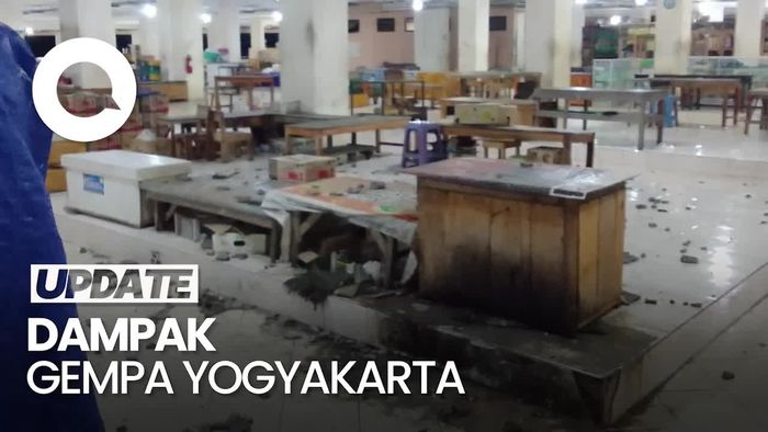 13 Rumah Dilaporkan Rusak Akibat Gempa di Yogyakarta