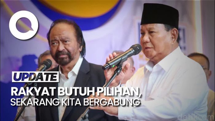 Prabowo ke Paloh: Nggak Apa-apa Anda Dulu Dukung Anies